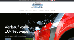 Desktop Screenshot of eu-autovertrieb.de