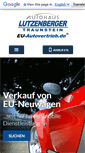 Mobile Screenshot of eu-autovertrieb.de